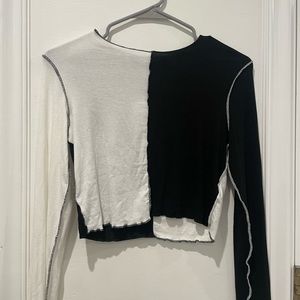 Adika colorblock long sleeve top